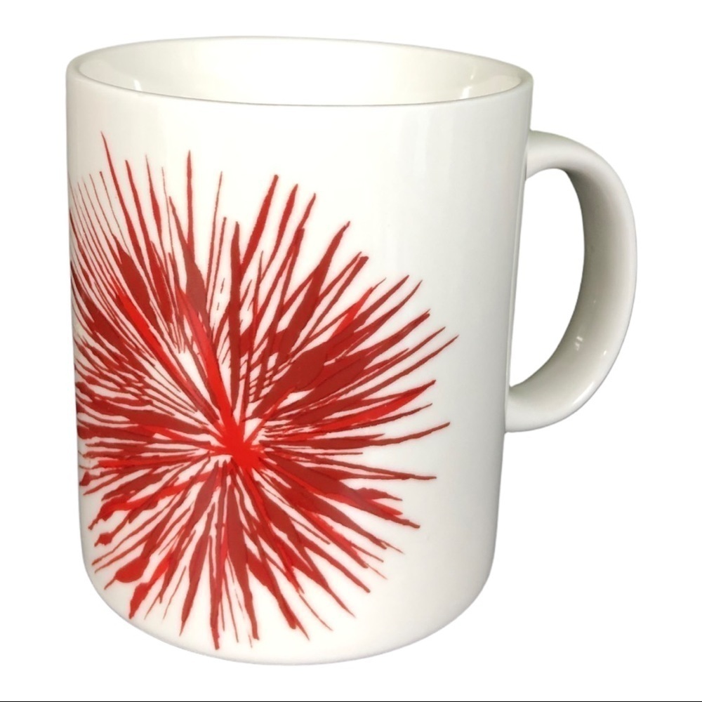 Starbucks Christmas Mug - 2014 Red Burst